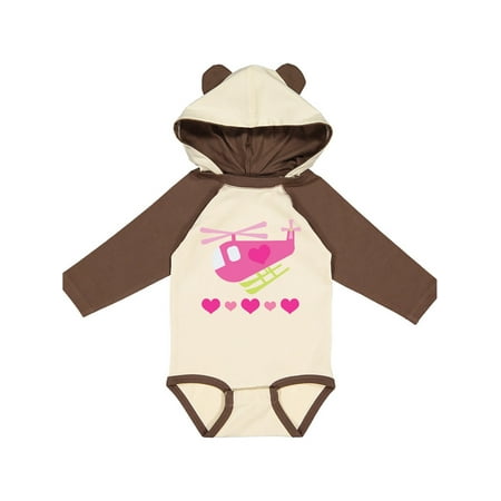 Inktastic Valentine Pink Heart Helicopter Gift Baby Boy or Baby Girl Long Sleeve Bodysuit 
Inktastic Valentine Pink Heart Helicopter Gift Baby Boy or Baby Girl Long Sleeve Bodysuit