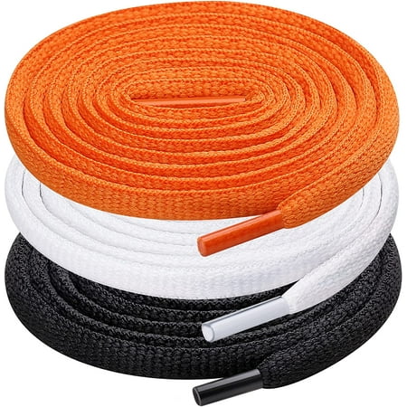 Oval Shoe Laces Half Round 1/4 Shoelaces for Athletic Running Sneakers Shoes Boot Strings 3 Pair
Oval Shoe Laces Half Round 1/4 Shoelaces for Athletic Running Sneakers Shoes Boot Strings 3 Pair