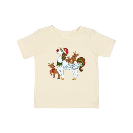 Inktastic Cute Christmas Unicorn with Reindeer and Santa Hat Gift Baby Boy or Baby Girl T-Shirt
Inktastic Cute Christmas Unicorn with Reindeer and Santa Hat Gift Baby Boy or Baby Girl T-Shirt