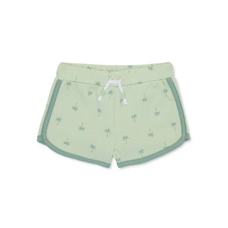Garanimals Baby Girl Print Dolphin Hem Shorts Sizes 0-24M