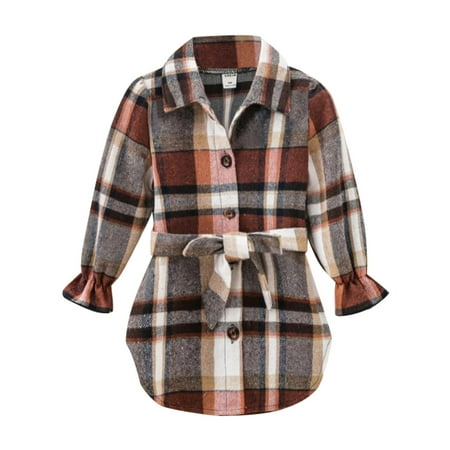 Baby Girls Dress Flannel Plaid Printed Long Sleeve Belt Toddler Cute Cartoon Soft Trendy Spring Summer Casual Gifts To Child Girls Clothes
Baby Girls Dress Flannel Plaid Printed Long Sleeve Belt Toddler Cute Cartoon Soft Trendy Spring Summer Casual Gifts To Child Girls Clothes
