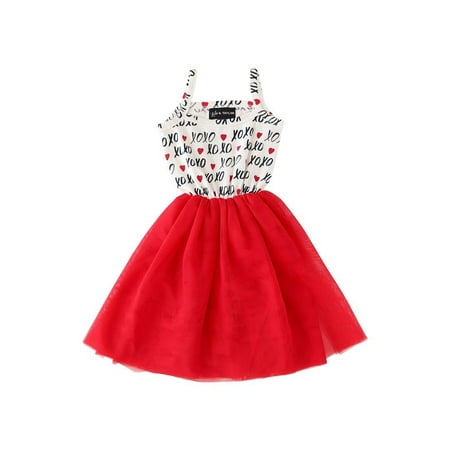 Girls Parker Dress - XOXO
