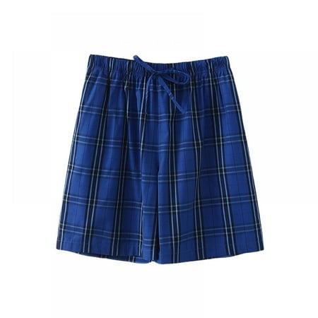 Cotton Long Short Lounge Pants for Men Woven Soft Plaid Check Lounger Sleeping Pajama Pants with Pockets
Cotton Long Short Lounge Pants for Men Woven Soft Plaid Check Lounger Sleeping Pajama Pants with Pockets