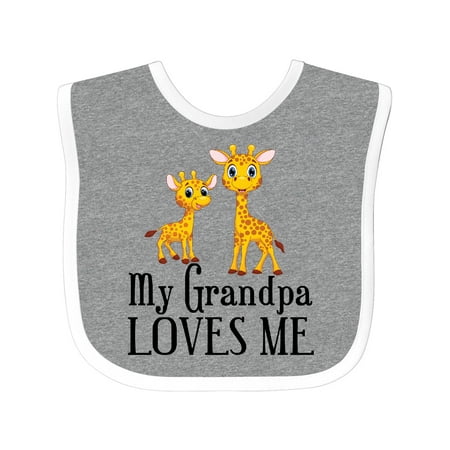 Inktastic Bright Giraffes My Grandpa Loves Me Gift Baby Boy or Baby Girl Bib
Inktastic Bright Giraffes My Grandpa Loves Me Gift Baby Boy or Baby Girl Bib