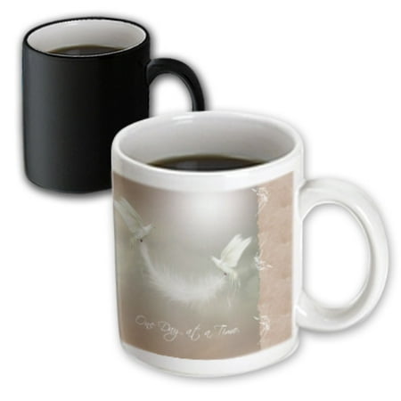 3dRose Peaceful One Day at a Time White Feathery Doves - Magic Transforming Mug 11-ounce
3dRose Peaceful One Day at a Time White Feathery Doves - Magic Transforming Mug 11-ounce