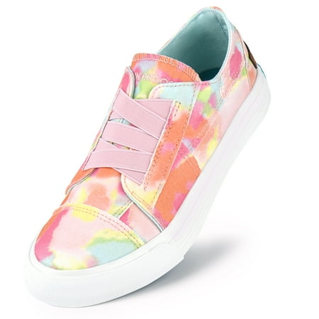 JENN ARDOR Women Fashion Canvas Sneakers Slip on Shoes Low Top Casual Walking Shoes Flats Bk 6.5
JENN ARDOR Women Fashion Canvas Sneakers Slip on Shoes Low Top Casual Walking Shoes Flats Bk 6.5