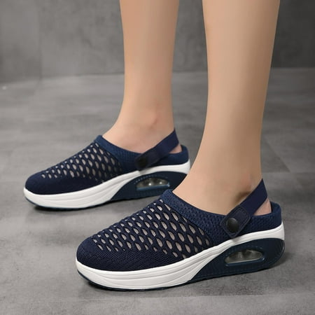 YOTAMI Women s Low-top Casual Shoes Flying Woven Socks Lazy Walking Flying Woven Slippers Dark Blue 9
YOTAMI Women s Low-top Casual Shoes Flying Woven Socks Lazy Walking Flying Woven Slippers Dark Blue 9