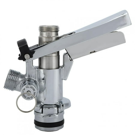 LHCER Keg Coupler G5/8 U Type Stainless Steel Beer Keg Coupler Dispenser Accessory for Home Bar Restaurant Stainless Steel Keg Coupler
LHCER Keg Coupler G5/8 U Type Stainless Steel Beer Keg Coupler Dispenser Accessory for Home Bar Restaurant Stainless Steel Keg Coupler