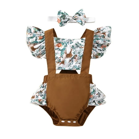 Baby Girl Romper Floral Knit Ruffle Shorts Sleeves Onesie Bodysuit Romper Jumpsuit Headband Clothes
Baby Girl Romper Floral Knit Ruffle Shorts Sleeves Onesie Bodysuit Romper Jumpsuit Headband Clothes