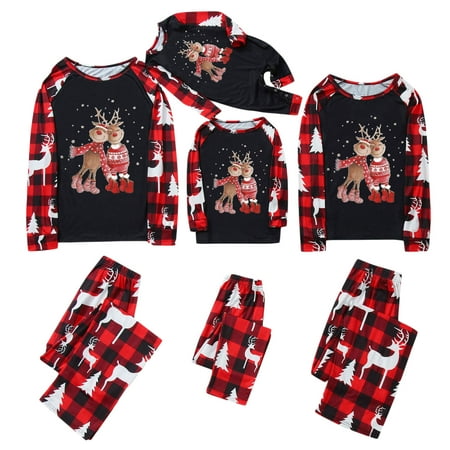 SUNSIOM Family Matching Christmas Pajamas for Adults Teens and Baby Holiday Parent-Child Outfits Sleepwear Homewear
SUNSIOM Family Matching Christmas Pajamas for Adults Teens and Baby Holiday Parent-Child Outfits Sleepwear Homewear