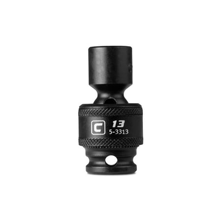 Capri Tools 13 mm Universal Impact Socket 3/8-Inch Drive 6-Point Metric