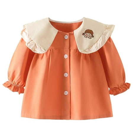 ameIAEA Toddler Girls Button Down Blouses Kids Long Sleeve Collared Shirts Fall Cute Tops
ameIAEA Toddler Girls Button Down Blouses Kids Long Sleeve Collared Shirts Fall Cute Tops