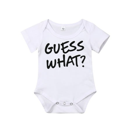TheFound Newborn Baby Boys Girls Letter Print Romper Bodysuit Funny Playsuit Romper Clothes
TheFound Newborn Baby Boys Girls Letter Print Romper Bodysuit Funny Playsuit Romper Clothes