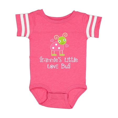 Inktastic Grammie Valentines Day Ladybug girls Gift Baby Girl Bodysuit