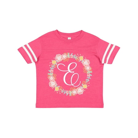 Inktastic E Monogram Alphabet Letter Rose Floral Wreath Gift Toddler Toddler Girl T-Shirt
Inktastic E Monogram Alphabet Letter Rose Floral Wreath Gift Toddler Toddler Girl T-Shirt