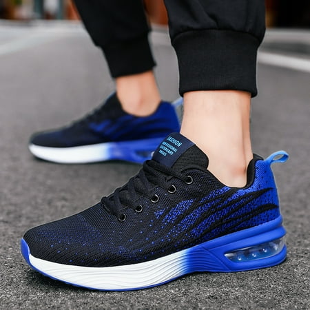 Mens Sport Breathable Athletic Shoes Comfortable Low Top Trainers Jogging Nonslip Color Stitching Running Shoe
Mens Sport Breathable Athletic Shoes Comfortable Low Top Trainers Jogging Nonslip Color Stitching Running Shoe