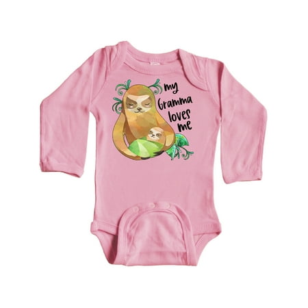 Inktastic My Gramma Loves Me Cute Sloth and Baby Gift Baby Boy or Baby Girl Long Sleeve Bodysuit
Inktastic My Gramma Loves Me Cute Sloth and Baby Gift Baby Boy or Baby Girl Long Sleeve Bodysuit