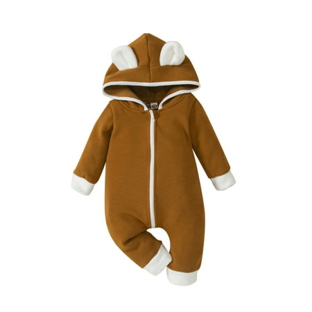 nsendm Toddler Rompers Toddler Kids Infant Girls Boys Cute Soild Long Sleeves Cartoon Ear Cat And Infant Clothes Brown 6-9 Months
nsendm Toddler Rompers Toddler Kids Infant Girls Boys Cute Soild Long Sleeves Cartoon Ear Cat And Infant Clothes Brown 6-9 Months