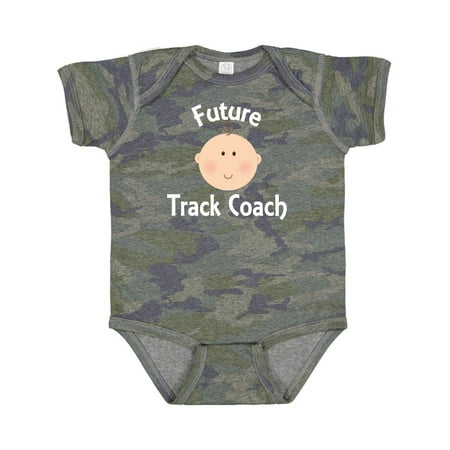Inktastic Future Track Coach Occupation Gift Baby Boy or Baby Girl Bodysuit