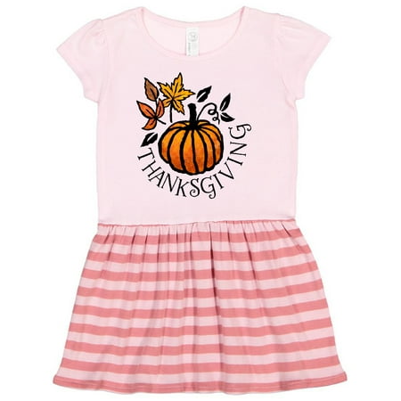Inktastic Thanksgiving fall pumpkin and leaves Gift Toddler Girl Dress
Inktastic Thanksgiving fall pumpkin and leaves Gift Toddler Girl Dress