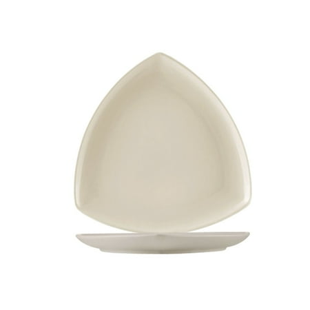 REC Specialty Item Coupe Triangular Plate 8 W X 8 L X 7/8 H Stoneware American White 16 packs
REC Specialty Item Coupe Triangular Plate 8 W X 8 L X 7/8 H Stoneware American White 16 packs
