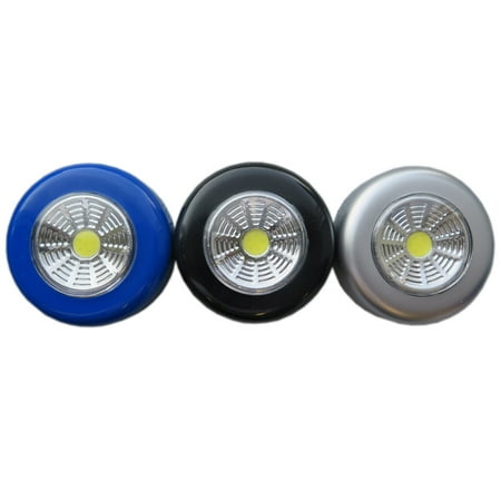 COB 3-Pack Battery Powered Round LED Touch Light Under Cabinet Led Wireless Wall Lamp Easy To Use Closet Kitchen Night Lights For Home
COB 3-Pack Battery Powered Round LED Touch Light Under Cabinet Led Wireless Wall Lamp Easy To Use Closet Kitchen Night Lights For Home