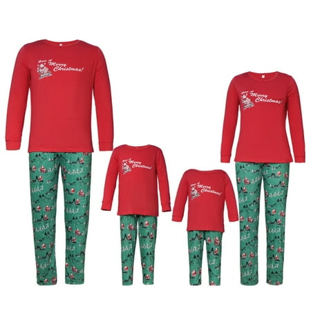 SILVERCELL Family Christmas Pajamas Cute Letter Print Christmas Nightwear Xmas Family Jammies Holiday Pajamas
SILVERCELL Family Christmas Pajamas Cute Letter Print Christmas Nightwear Xmas Family Jammies Holiday Pajamas