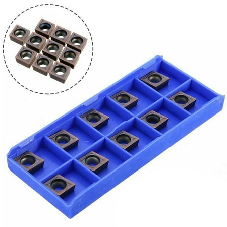 10PCS CCMT 32.52 CCMT09T308 VP15TF Indexable Carbide Inserts Turning Tool