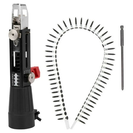YEUHTLL Automatic Chain Nail Gun Electric Drywall Screw Gun Electric Drill Screw Tightening Suitable for Diy Enthusiast
YEUHTLL Automatic Chain Nail Gun Electric Drywall Screw Gun Electric Drill Screw Tightening Suitable for Diy Enthusiast