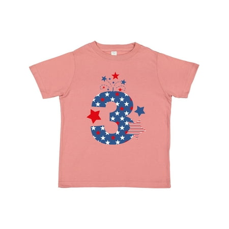 Inktastic Firecracker 3rd Birthday Gift Toddler Boy or Toddler Girl T-Shirt