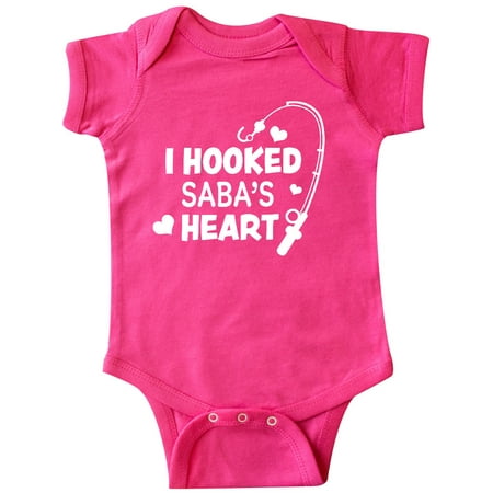 Inktastic I Hooked Saba s Heart with Fishing Rod Gift Baby Boy or Baby Girl Bodysuit
Inktastic I Hooked Saba s Heart with Fishing Rod Gift Baby Boy or Baby Girl Bodysuit