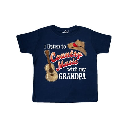 Inktastic I Listen to Country Music with my Grandpa Guitar and Hat Gift Toddler Boy or Toddler Girl T-Shirt
Inktastic I Listen to Country Music with my Grandpa Guitar and Hat Gift Toddler Boy or Toddler Girl T-Shirt