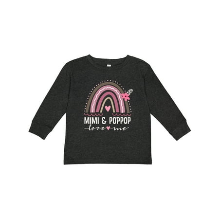 Inktastic Mimi and PopPop Love Me Rainbow Gift Toddler Toddler Girl Long Sleeve T-Shirt
Inktastic Mimi and PopPop Love Me Rainbow Gift Toddler Toddler Girl Long Sleeve T-Shirt