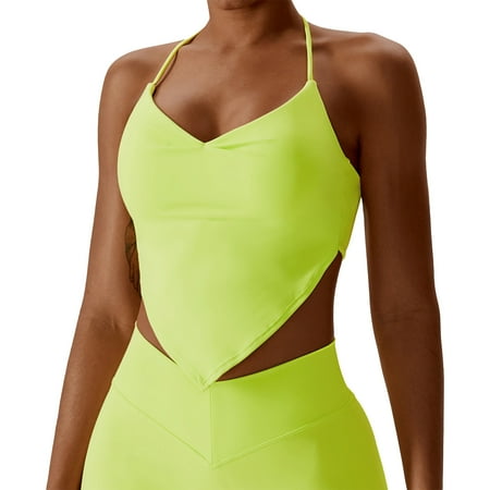 MIASHUI Summer Hanging Neck Yoga Tops Solid Color Clothing Women Outdoor Sport Vest Underwear
MIASHUI Summer Hanging Neck Yoga Tops Solid Color Clothing Women Outdoor Sport Vest Underwear