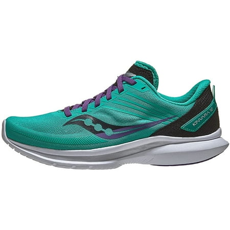 Saucony Womens Kinvara 12 Running Shoe 6 Jade/Concord