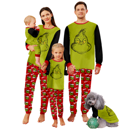 Matching Family Christmas Pajamas Christmas Buffalo Plaid Stripe Printed Sizes Baby-Kids-Adult-Pet 2-Piece Top and Pants Bodysuits Xmas PJS Sleepwear
Matching Family Christmas Pajamas Christmas Buffalo Plaid Stripe Printed Sizes Baby-Kids-Adult-Pet 2-Piece Top and Pants Bodysuits Xmas PJS Sleepwear