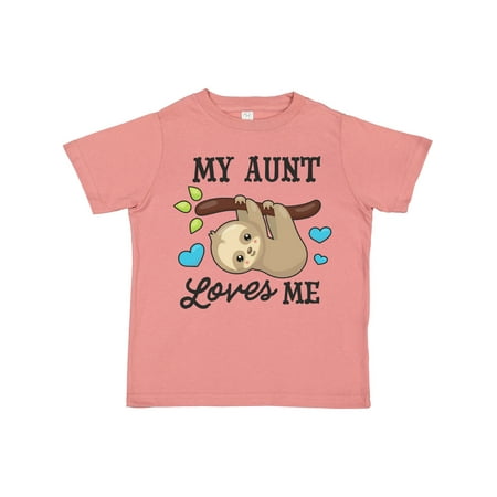 Inktastic My Aunt Loves Me with Sloth and Hearts Gift Toddler Boy or Toddler Girl T-Shirt
Inktastic My Aunt Loves Me with Sloth and Hearts Gift Toddler Boy or Toddler Girl T-Shirt