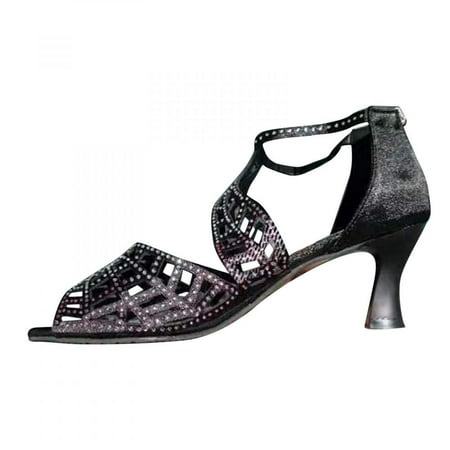 Homedles Sandals for Women- Summer Shoes Heel Rhinestone Hollow Fish Mouth Sexy Back Zipper Ladies Sandals High Heels Black
Homedles Sandals for Women- Summer Shoes Heel Rhinestone Hollow Fish Mouth Sexy Back Zipper Ladies Sandals High Heels Black