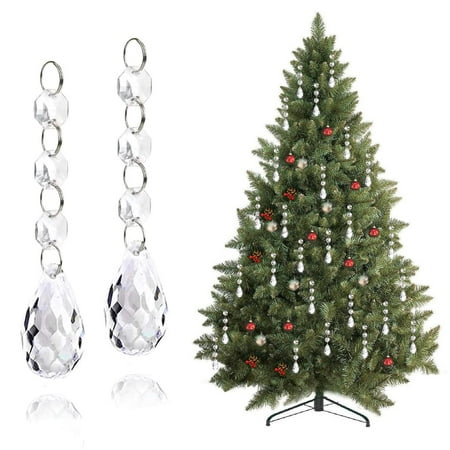 Christmas Ornaments Crystal Tree Decorations 30Pcs Acrylic Clear Hanging Crystals for Centerpieces Teardrop Chandelier
Christmas Ornaments Crystal Tree Decorations 30Pcs Acrylic Clear Hanging Crystals for Centerpieces Teardrop Chandelier