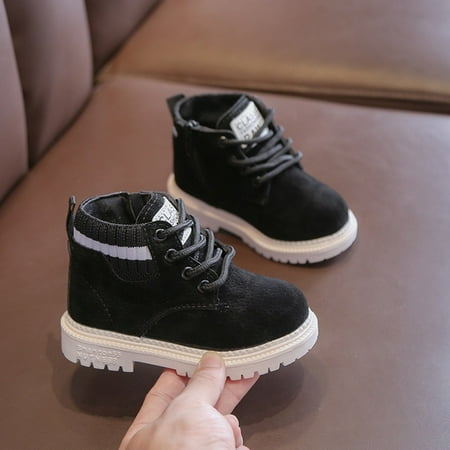 ANXINDAXZ Kids Baby Girls Boots Spring/Autumn Single Shoes Fashion Cotton Shoes Children Boys Plush Boots Lace Up Velvet Winter Boots
ANXINDAXZ Kids Baby Girls Boots Spring/Autumn Single Shoes Fashion Cotton Shoes Children Boys Plush Boots Lace Up Velvet Winter Boots