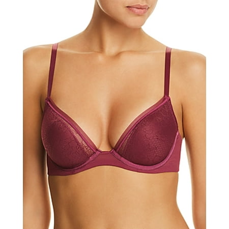 Skarlett Blue BORDEAUX Petite-Plus-Size Scandal T-Shirt Bra US 32D UK 32D