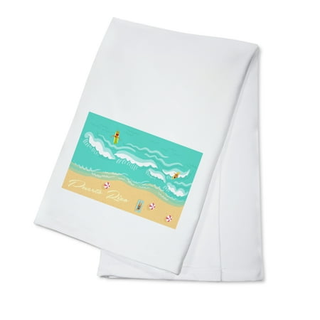 Puerto Rico Aerial Beach Scene (100% Cotton Tea Towel Decorative Hand Towel Kitchen and Home)
Puerto Rico Aerial Beach Scene (100% Cotton Tea Towel Decorative Hand Towel Kitchen and Home)
