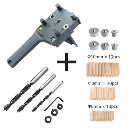 Azhf New Arrivals 44pcs Hole Locator Drill Guide Woodworking Dowel Jig Set Puncher Bits DIY Tool
Azhf New Arrivals 44pcs Hole Locator Drill Guide Woodworking Dowel Jig Set Puncher Bits DIY Tool
