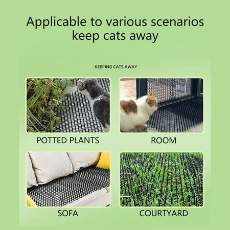 1Pc Cat Mats Anti-Cat Garden Repellent Mat Stimulation Strips Keep Cats Away Safe Plastic Spike Garden Protection Accessories
1Pc Cat Mats Anti-Cat Garden Repellent Mat Stimulation Strips Keep Cats Away Safe Plastic Spike Garden Protection Accessories