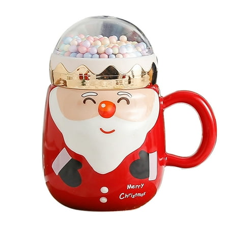 RUNOLIG Christmas Mug With Lid Cute Santa Claus Ceramic cup,Red Mug Gift for kids and family 4in
RUNOLIG Christmas Mug With Lid Cute Santa Claus Ceramic cup,Red Mug Gift for kids and family 4in