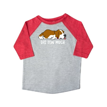 Inktastic Napping Dis Tew Much St. Bernard Gift Toddler Boy or Toddler Girl T-Shirt
Inktastic Napping Dis Tew Much St. Bernard Gift Toddler Boy or Toddler Girl T-Shirt