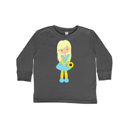 Inktastic Sunflower Girl Blonde Hair Blue Dress Flower Gift Toddler Toddler Girl Long Sleeve T-Shirt
Inktastic Sunflower Girl Blonde Hair Blue Dress Flower Gift Toddler Toddler Girl Long Sleeve T-Shirt