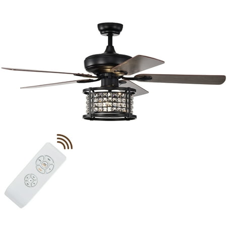 Costway 52 Ceiling Fan with Light Reversible Crystal Ceiling Fan Lamp W/Remote Control
Costway 52 Ceiling Fan with Light Reversible Crystal Ceiling Fan Lamp W/Remote Control