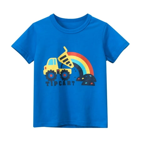 Follure Toddler Boys Short Sleeve Tees Cotton Casual Dump Truck Rainbow Graphic Crewneck Summer Top Clothes T Shirts Boys Sleeveless Shirt Boys Long Underwear
Follure Toddler Boys Short Sleeve Tees Cotton Casual Dump Truck Rainbow Graphic Crewneck Summer Top Clothes T Shirts Boys Sleeveless Shirt Boys Long Underwear