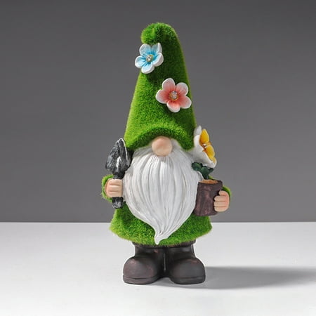 ZES Gnome Night Solar Light Flower Decor Warm Light Dimming Built-in Photoreceptor System Automatic Garden Decoration Clear Texture Low Energy Consumption Fairy Desk Solar Light Garden Decor
ZES Gnome Night Solar Light Flower Decor Warm Light Dimming Built-in Photoreceptor System Automatic Garden Decoration Clear Texture Low Energy Consumption Fairy Desk Solar Light Garden Decor